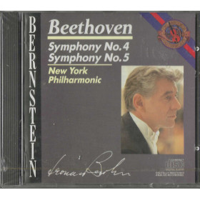 Beethoven, Bernstein CD Symphony No.4, No.5 / CBS – MK 42221 Sigillato Beethoven, Bernstein CD Symphony No.4, No.5 / CBS – MK 42221 Sigillato