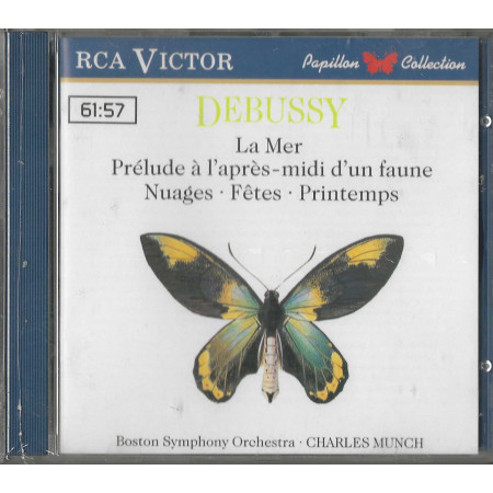 Debussy CD La Mer, Prèlude, Midi, Nuages, Fêtes, Printemps /Sigillato