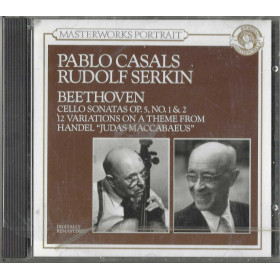 Beethoven CD Cello Sonatas Op. 5, No. 1,2, 12 Variations On A Theme From Handel / Sigillato Beethoven CD Cello Sonatas Op. 5, No. 1,2, 12 Variations On A Theme From Handel / Sigillato