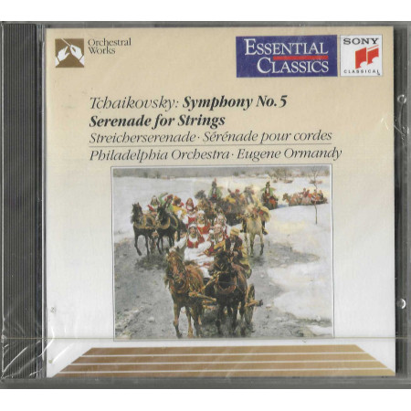 Tchaikovsky, Ormandy CD Symphony No.5, Serenade For Strings / SBK 46538 Sigillato