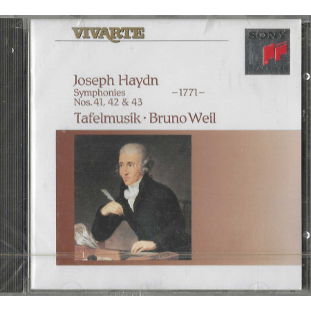 Haydn, Tafelmusik, Weil CD Symphonies Nos. 41, 42, 43 / SK 48370 Sigillato
