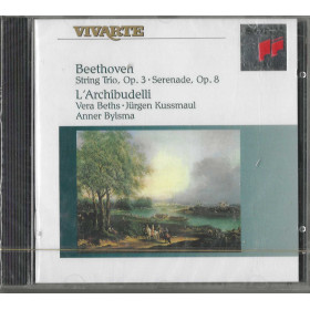 Bylsma, Beths, L'Archibudelli CD String Trio, Op. 3, Serenade Op.8 / Sigillato Bylsma, Beths, L'Archibudelli CD String Trio, Op. 3, Serenade Op.8 / Sigillato