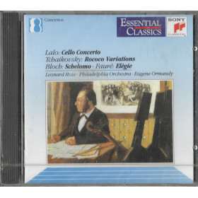 Lalo, Tchaikovsky, Bloch, Fauré, Rose CD Cello Concerto /SBK 48278 Sigillato Lalo, Tchaikovsky, Bloch, Fauré, Rose CD Cello Concerto /SBK 48278 Sigillato