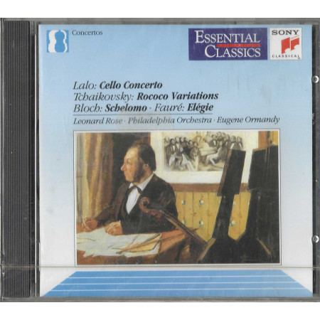 Lalo, Tchaikovsky, Bloch, Fauré, Rose CD Cello Concerto /SBK 48278 Sigillato