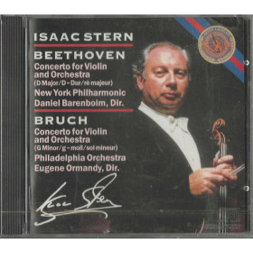Beethoven, Bruch, Stern, Barenboim, Ormandy CD Concerto For Violin / CBS – MK 42256 Sigillato Beethoven, Bruch, Stern, Barenboim, Ormandy CD Concerto For Violin / CBS – MK 42256 Sigillato