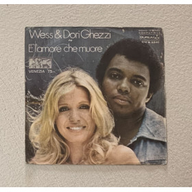 Wess & Dori Ghezzi Vinile 7" 45 giri E' L'Amore Che Muore / Tutto Bene / Nuovo Wess & Dori Ghezzi Vinile 7" 45 giri E' L'Amore Che Muore / Tutto Bene / Nuovo