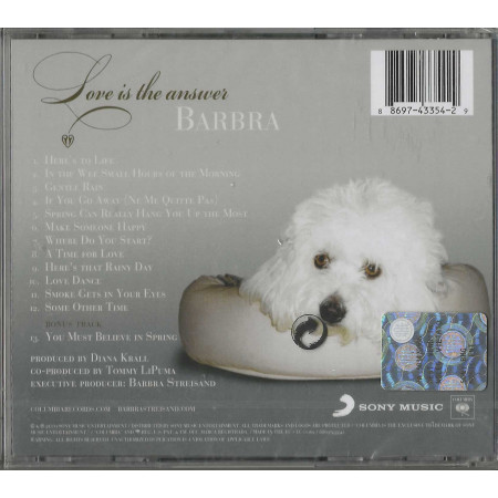 Barbra Streisand CD Love Is The Answer / Columbia – 88697433542 Sigillato