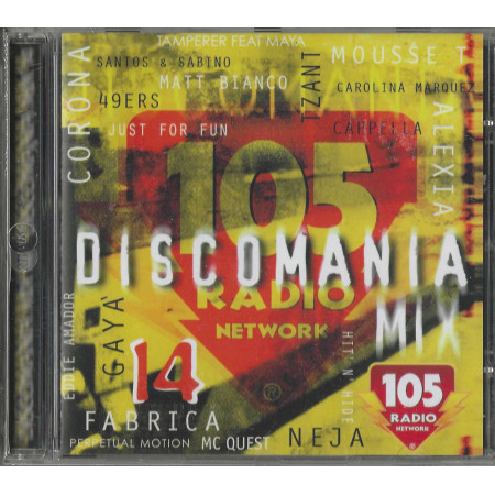 Various CD Discomania Mix 14 / RTI Music – RTI 13272 Sigillato