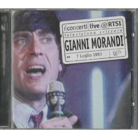 Gianni Morandi CD Live @ Rtsi / RTSI – 5020972 Sigillato