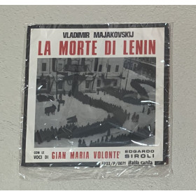 Volontè, Siroli Vinile 7" 45 giri Vladimir Majakovskij - La Morte Di Lenin / Nuovo Volontè, Siroli Vinile 7" 45 giri Vladimir Majakovskij - La Morte Di Lenin / Nuovo