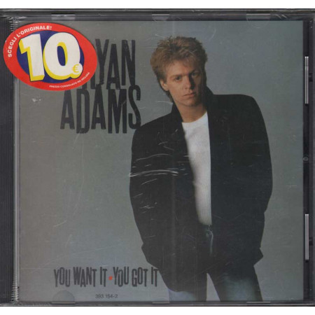 Bryan Adams CD You Want It, You Got It Nuovo Sigillato 0082839315425