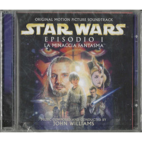 John Williams CD Star Wars, Episodio I, La Minaccia Fantasma / 61804 Sigillato John Williams CD Star Wars, Episodio I, La Minaccia Fantasma / 61804 Sigillato