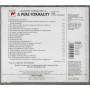 Ennio Morricone CD A Pure Formality / Sony Classical – SK 52504 Sigillato