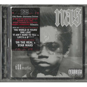 Nas CD 10 Year Anniversary Illmatic Platinum / Sony Urban – 5154822 Sigillato Nas CD 10 Year Anniversary Illmatic Platinum / Sony Urban – 5154822 Sigillato