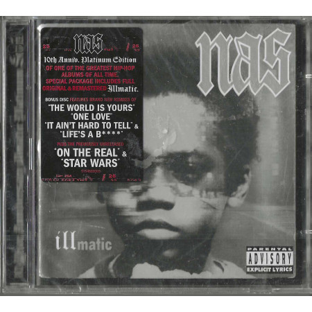 Nas CD 10 Year Anniversary Illmatic Platinum / Sony Urban – 5154822 Sigillato