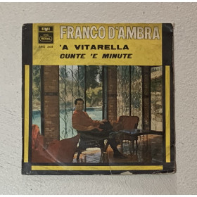 Franco D'Ambra Vinile 7" 45 giri 'A Vitarella / Cunte 'E Minute / SRQ303 Nuovo Franco D'Ambra Vinile 7" 45 giri 'A Vitarella / Cunte 'E Minute / SRQ303 Nuovo