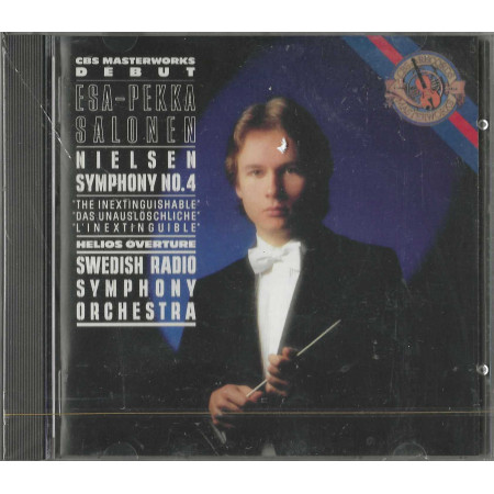 Nielsen, Salonen CD Symphony No. 4, Helios Overture / CBS – MK 42093 Sigillato