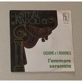 Gigione e I Marines Vinile 7" 45 giri L'Ammore Serenata / PN4565 Nuovo Gigione e I Marines Vinile 7" 45 giri L'Ammore Serenata / PN4565 Nuovo