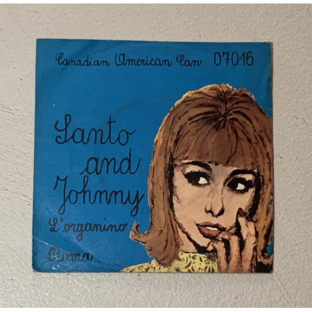 Santo & Johnny Vinile 7" 45 giri L'Organino / Roma / CAN07016 Nuovo