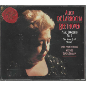 Alicia De Larrocha CD Beethoven Piano Concerto No. 1 / 09026616762 Sigillato Alicia De Larrocha CD Beethoven Piano Concerto No. 1 / 09026616762 Sigillato