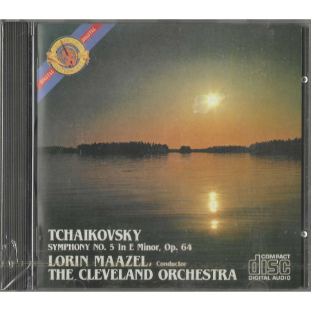 Lorin Maazel CD Tchaikovsky Symphony No. 5 In E Minor / CBS – CD 36700 Sigillato