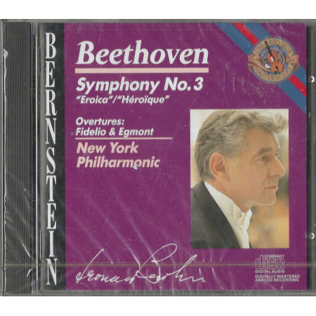 Leonard Bernstein CD Beethoven, Symphony No. 3 / CBS – MK 42220 Sigillato