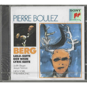 Boulez, Berg CD Lulu Suite, Der Wein, Lyric Suite / Sony – SMK 45838 Sigillato Boulez, Berg CD Lulu Suite, Der Wein, Lyric Suite / Sony – SMK 45838 Sigillato