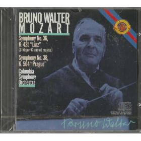 Bruno Walter CD Mozart, Symphony No. 36 Linz, No. 38 Prague / MK 42027 Sigillato Bruno Walter CD Mozart, Symphony No. 36 Linz, No. 38 Prague / MK 42027 Sigillato