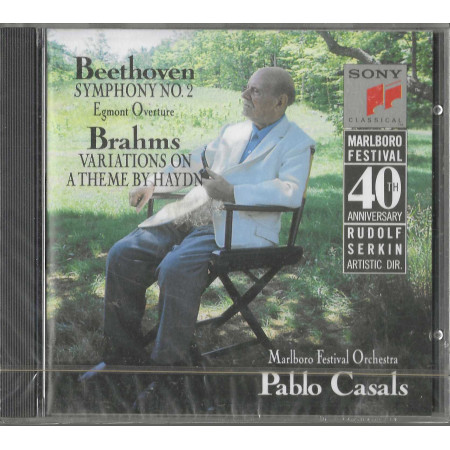 Pablo Casals CD Symphony No.2, Variations On A Theme By Haydn / SMK 46247 Sigillato