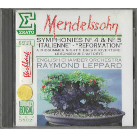 Mendelssohn CD Symphonies N. 4 & 5 / Erato – ECD 55021 Sigillato Mendelssohn CD Symphonies N. 4 & 5 / Erato – ECD 55021 Sigillato