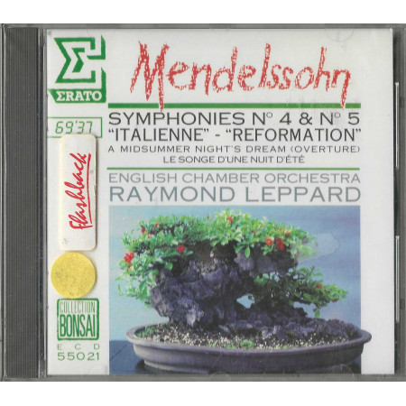 Mendelssohn CD Symphonies N. 4 & 5 / Erato – ECD 55021 Sigillato