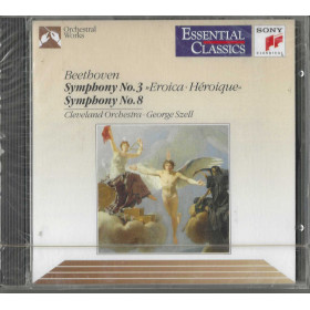 Beethoven CD Symphony No. 3 & 8 / Sony Classical – SBK 46328 Sigillato Beethoven CD Symphony No. 3 & 8 / Sony Classical – SBK 46328 Sigillato