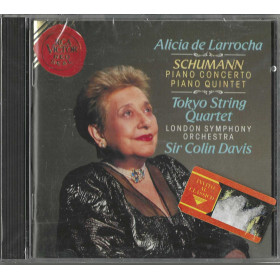 De Larrocha, Schumann CD Piano Concerto / RCA Victor – 09026612792 Sigillato De Larrocha, Schumann CD Piano Concerto / RCA Victor – 09026612792 Sigillato