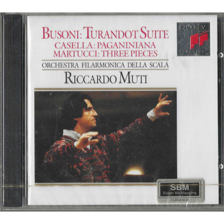 Busoni, Muti CD Turandot Suite / Sony Classical – SK 53280 Sigillato