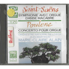 Camille Saint Saëns CD Symphonie Avec Orgue / Erato – ECD 55001 Sigillato Camille Saint Saëns CD Symphonie Avec Orgue / Erato – ECD 55001 Sigillato
