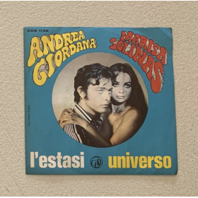 Andrea Giordana E Marisa Solinas Vinile 7" 45 giri L'Estasi / Universo / Nuovo Andrea Giordana E Marisa Solinas Vinile 7" 45 giri L'Estasi / Universo / Nuovo