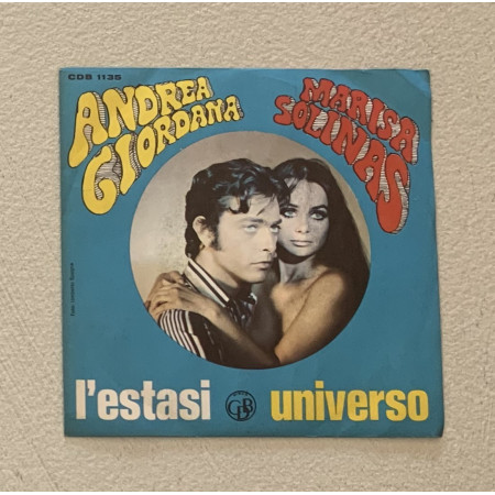 Andrea Giordana E Marisa Solinas Vinile 7" 45 giri L'Estasi / Universo / Nuovo