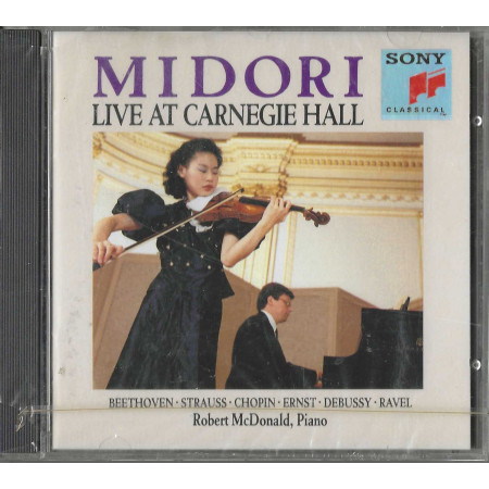 Midori, McDonald CD Live At Carnegie Hall / Sony Classical – SK 46742 Sigillato