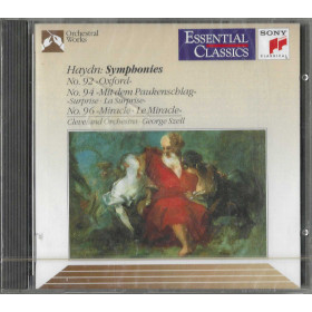 Haydn, Szell CD Symphonies No. 92, 94, 96 / Sony Classical – SBK 46332 Sigillato Haydn, Szell CD Symphonies No. 92, 94, 96 / Sony Classical – SBK 46332 Sigillato