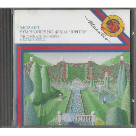 Mozart CD Symphonies No. 40 & 41 Jupiter / CBS – MYK 42538 Sigillato