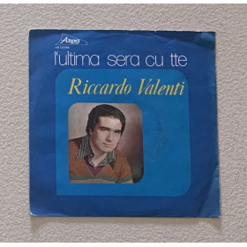 Riccardo Valenti Vinile 7" 45 giri L'Ultima Sera Cu Tte / AR0099 Nuovo Riccardo Valenti Vinile 7" 45 giri L'Ultima Sera Cu Tte / AR0099 Nuovo