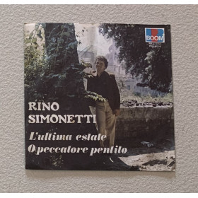 Rino Simonetti Vinile 7" 45 giri L'Ultima Estate / O Peccatore Pentito / Nuovo Rino Simonetti Vinile 7" 45 giri L'Ultima Estate / O Peccatore Pentito / Nuovo