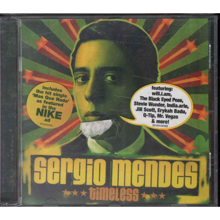 Sergio Mendes CD Timeless Nuovo Sigillato 0013431231523