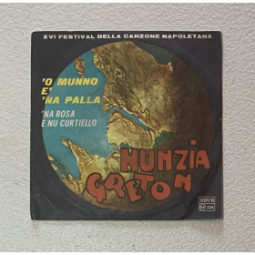 Nunzia Greton Vinile 7" 45 giri 'O Munno È 'Na Palla / BE226 Nuovo Nunzia Greton Vinile 7" 45 giri 'O Munno È 'Na Palla / BE226 Nuovo