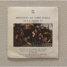 S.S. Paolo VI Vinile 7" 45 giri Messaggio All'Uomo D'Oggi / 363523PF Nuovo S.S. Paolo VI Vinile 7" 45 giri Messaggio All'Uomo D'Oggi / 363523PF Nuovo