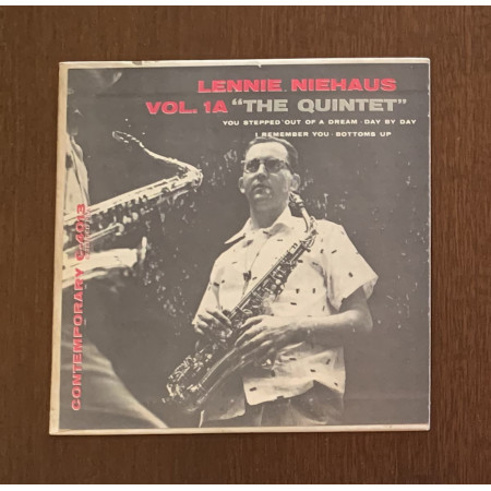 Lennie Niehaus Vinile 7" 45 giri Vol.1A The Quintet / C4013 Nuovo