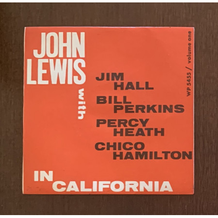 John Lewis, Hall, Perkins, Heath, Hamilton Vinile 7" 45 giri In California - Vol. 1 / Nuovo