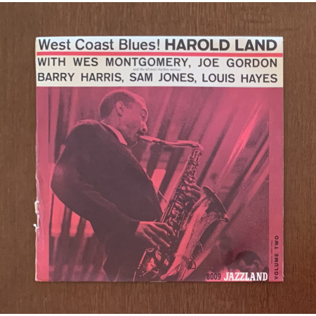 Harold Land Vinile 7" 45 giri West Coast Blues! / JAZZLAND – JEP8009 Nuovo