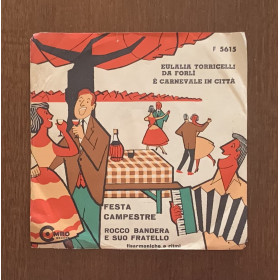 Rocco Bandera E Suo Fratello Vinile 7" 45 giri E' Carnevale In Città / Eulalia Torricelli Da Forlì Nuovo Rocco Bandera E Suo Fratello Vinile 7" 45 giri E' Carnevale In Città / Eulalia Torricelli Da Forlì Nuovo
