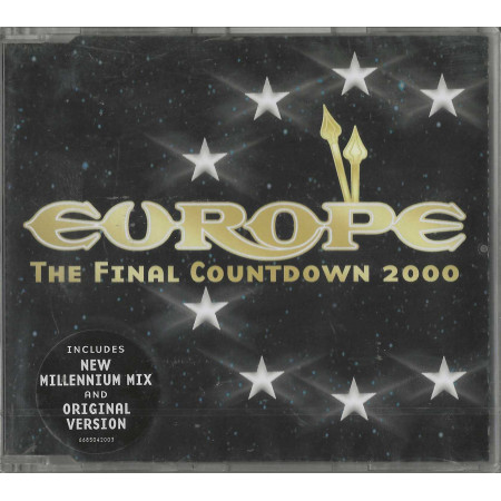 Europe CD 'S Singolo The Final Countdown 2000 / Epic – 6685042 Sigillato